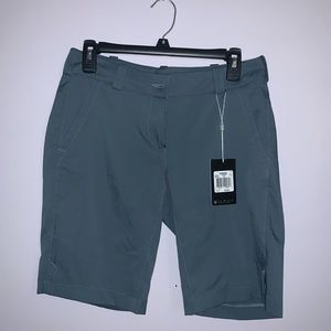 Grey Nike Women's Golf Shorts - Size 4